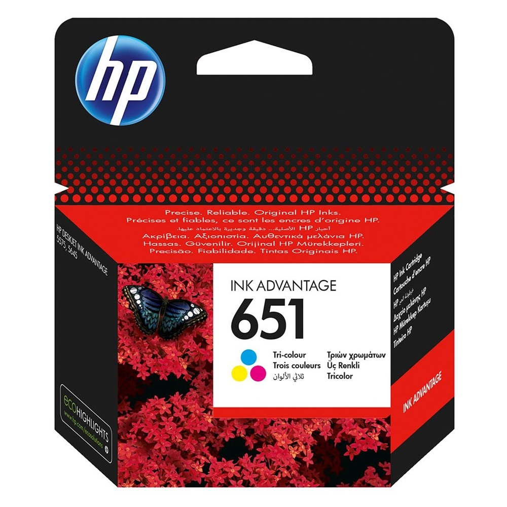 Originálny cartridge HP 651 COLOR