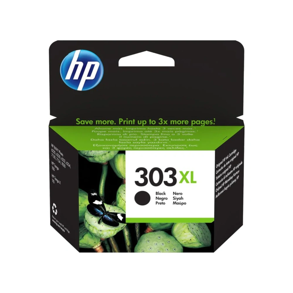 Originálny čierny cartridge HP 303XL Black (T6N04AE)