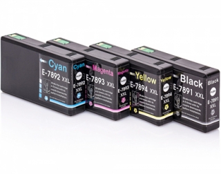 Sada EPSON T7895 XXL BK, C, M, Y