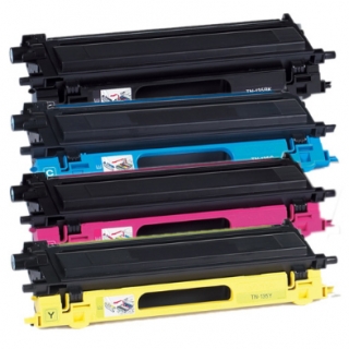 Sada - kompatiblné tonery BROTHER TN-115 / TN-135 BK, C, M, Y