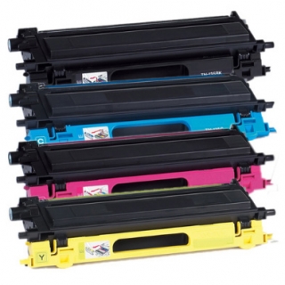 Sada - komatibilné tonery BROTHER TN-4150 / TN-325 BK, C, M, Y