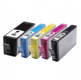Sada - kompatibilné cartridge HP 364 XL BK, C, M, Y, photoBK
